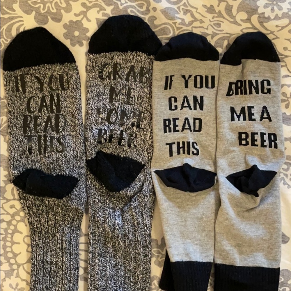 Men’s Novelty Socks - NWOT